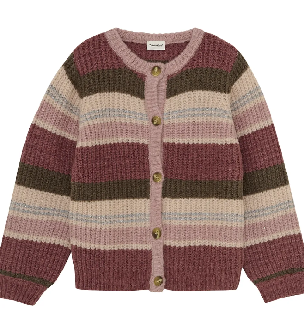 Striktrøjer-Minymo Cardigan - Strik - Woodrose