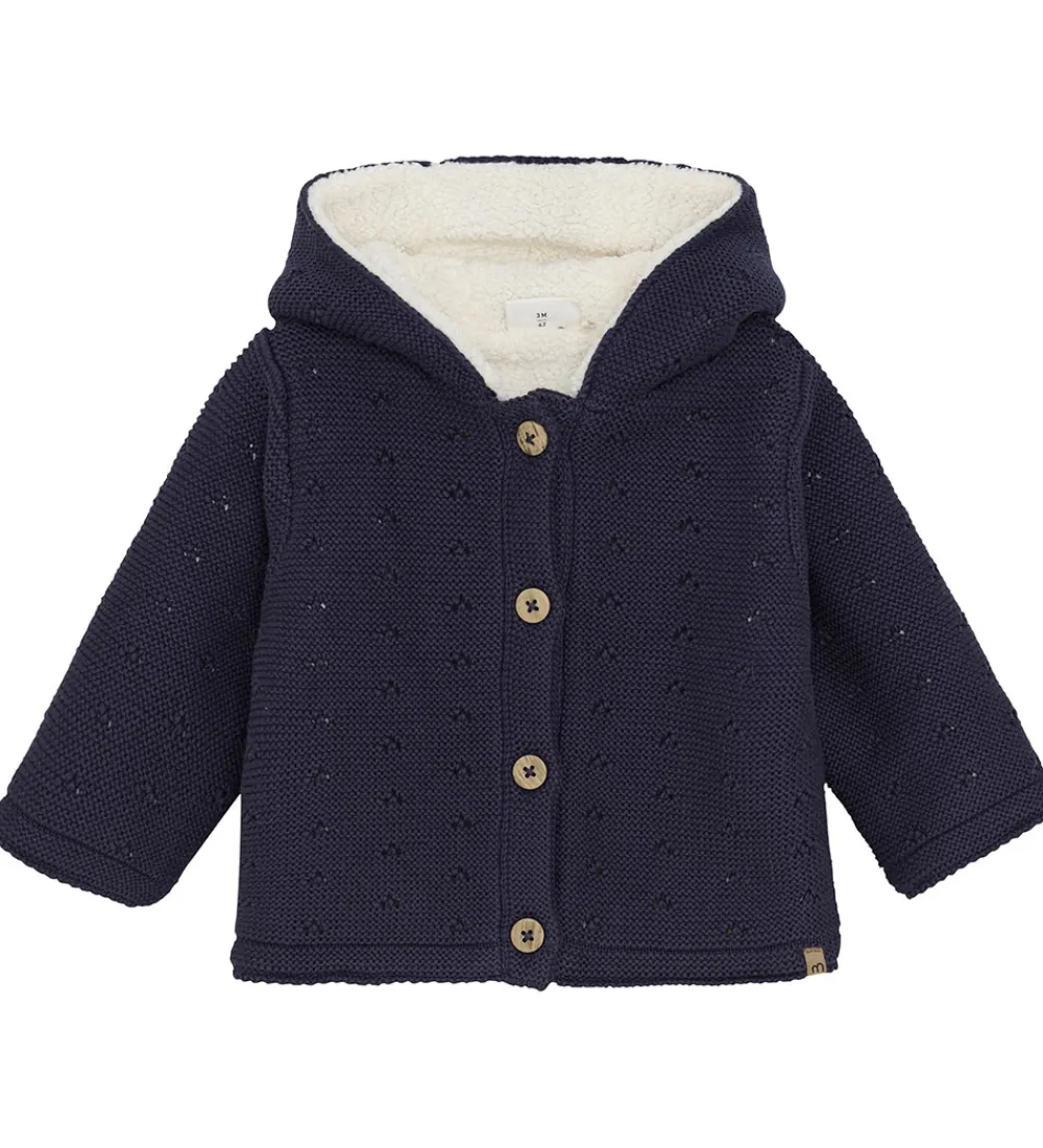 Cardigans-Minymo Cardigan m. Teddy - Parisian Night