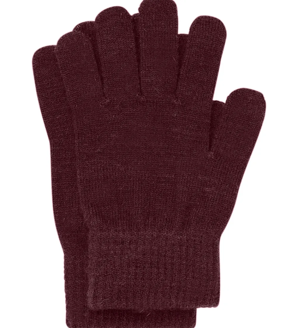 Handsker Og Luffer-Minymo Handsker - 3-pak - Uld - Catawba Grape