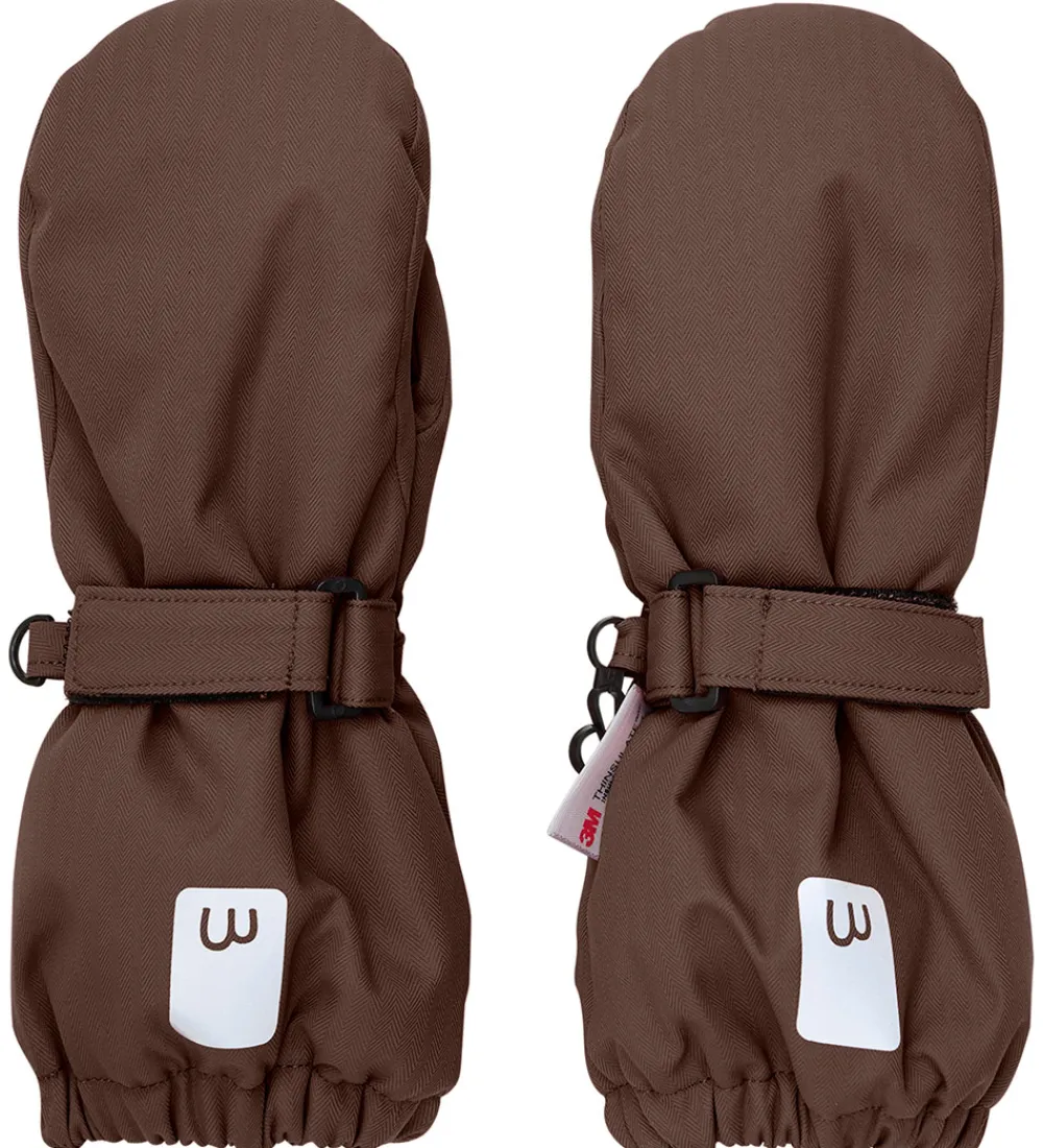 Handsker Og Luffer-Minymo Luffer m. Fleece - Bracken