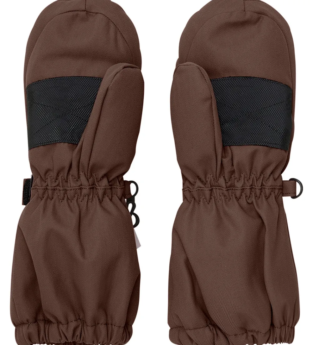Handsker Og Luffer-Minymo Luffer m. Fleece - Bracken