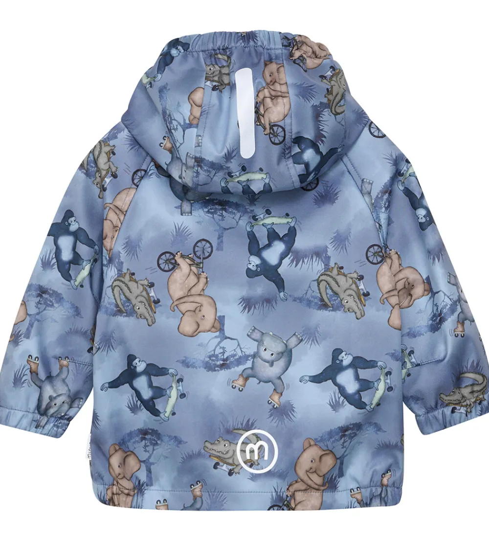 Minymo Softshell*Softshelljakke - Flint Stone m. Print