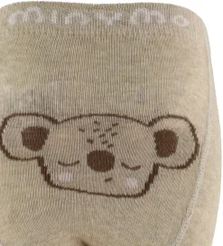 Minymo Strømpebukser*Strømpebukser - Rib - Silver Mink