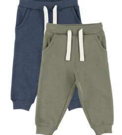 Basis-Minymo Sweatpants - 2-pak - Vetiver