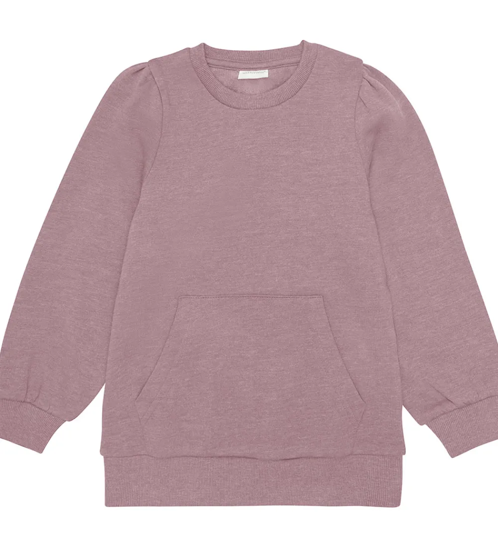 Basis-Minymo Sweatshirt - 2-pak - Elderberry/Rainy Day