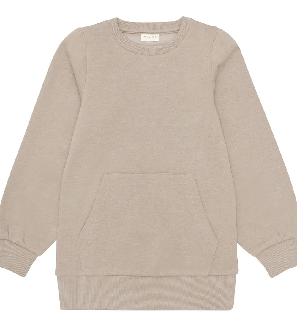 Basis-Minymo Sweatshirt - 2-pak - Elderberry/Rainy Day