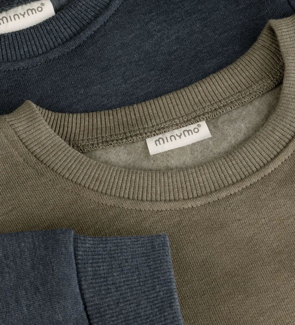 Minymo Basis*Sweatshirts - 2-pak - Vetiver