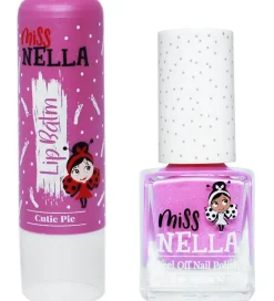 Neglelak-Miss Nella Læbepomade og Neglelak - Duo nr. 3