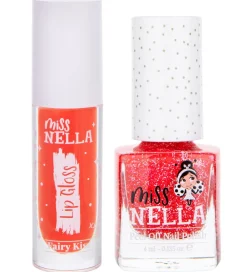 Sminke|Neglelak-Miss Nella Lip Gloss & Neglelak - Fairy Kiss