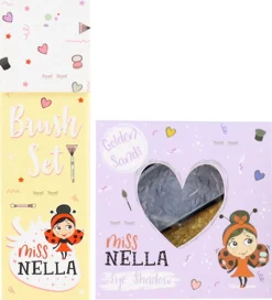 Sminke-Miss Nella Sminketaske m. Indhold - Girly Girl Pink