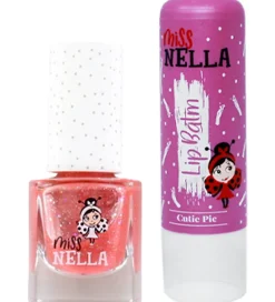 Miss Nella Sminke*Sminketaske m. Indhold - Pink Glamorous Picks