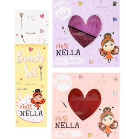 Miss Nella Sminke*Sminketaske m. Indhold - Pink Glamorous Picks