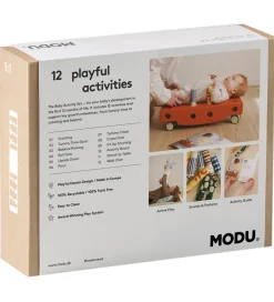 MODU Motorisk Legetøj*Baby Motoriksæt - 10 Dele - Ocean Mint/Forest Green