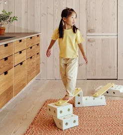 MODU Motorisk Legetøj|Aktivitetslegetøj*Balancebomme 2 stk. - Honey Yellow