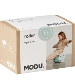 Tumledyr|Motorisk Legetøj-MODU Balancerulle - 4 Dele - 30x20x20 cm - Ocean Mint/Forest Gre