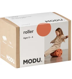 Tumledyr|Motorisk Legetøj-MODU Balancerulle - 4 Dele - 30x20x20 cm - Burnt Orange/Dusty Gr