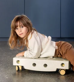 Motorisk Legetøj|Aktivitetslegetøj-MODU Curiosity Sæt - 14 Dele - 50x30x20 cm - Sand Grey/Honey Yel