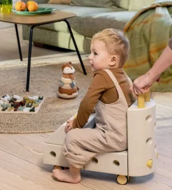 MODU Tumledyr|Motorisk Legetøj*Explorer Sæt - 20 Dele - 55x40x20 cm - Sand Grey/Honey Yell