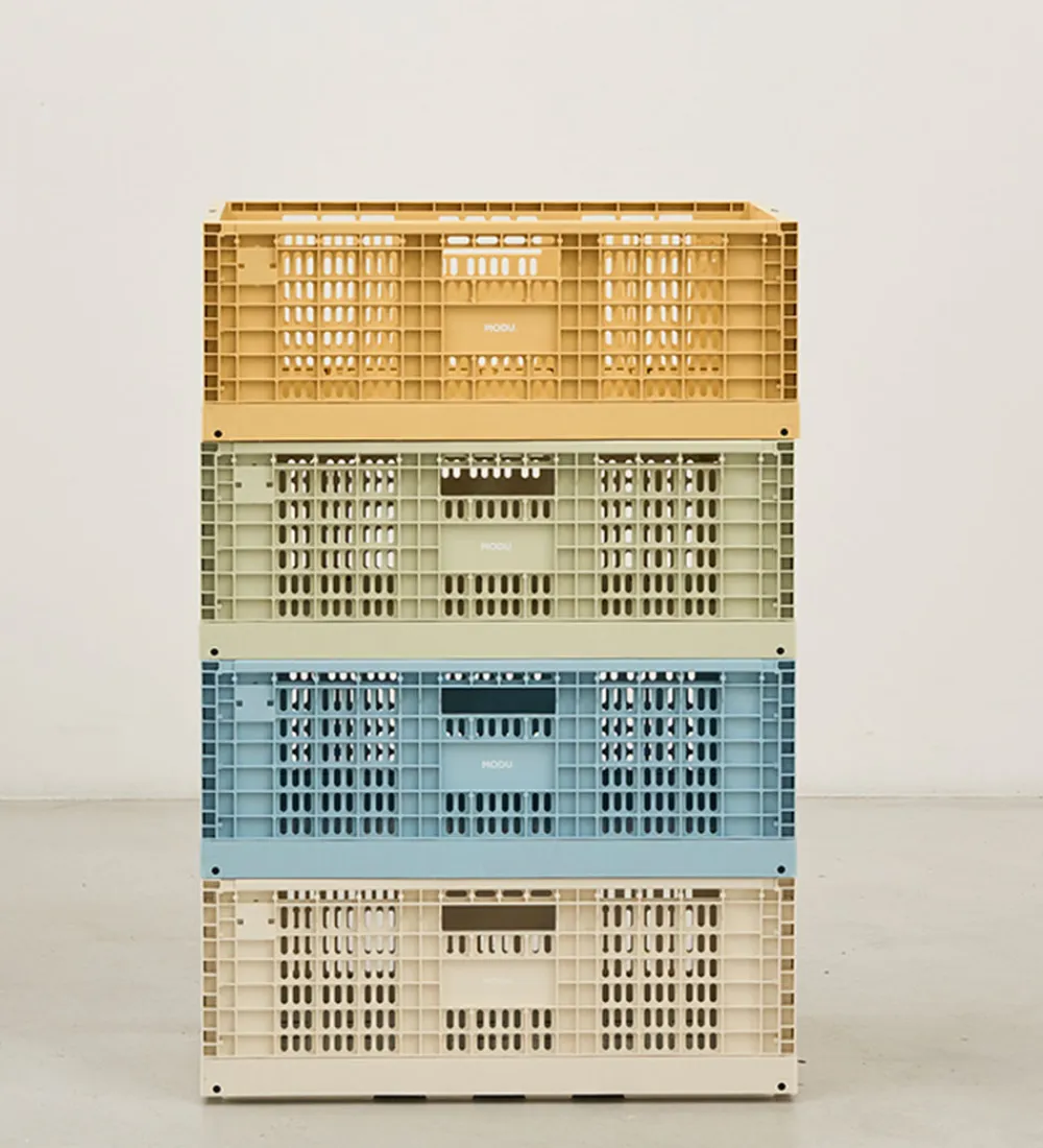 MODU Foldekasser|Bokse Og Kasser*Foldekasse - 60x40x22 cm - Dusty Green