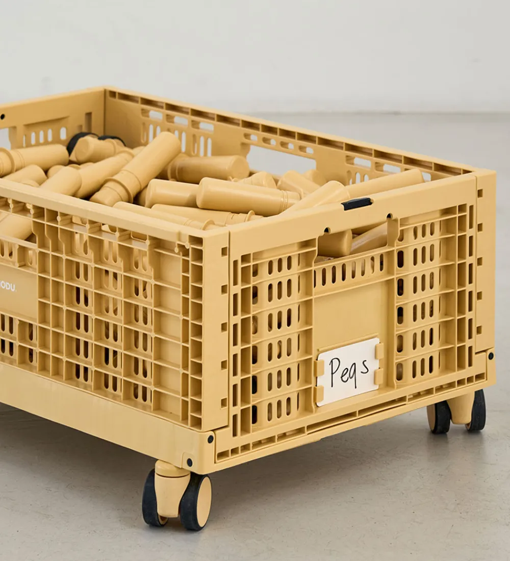 MODU Foldekasser|Bokse Og Kasser*Foldekasse - 60x40x22 cm - Honey Yellow