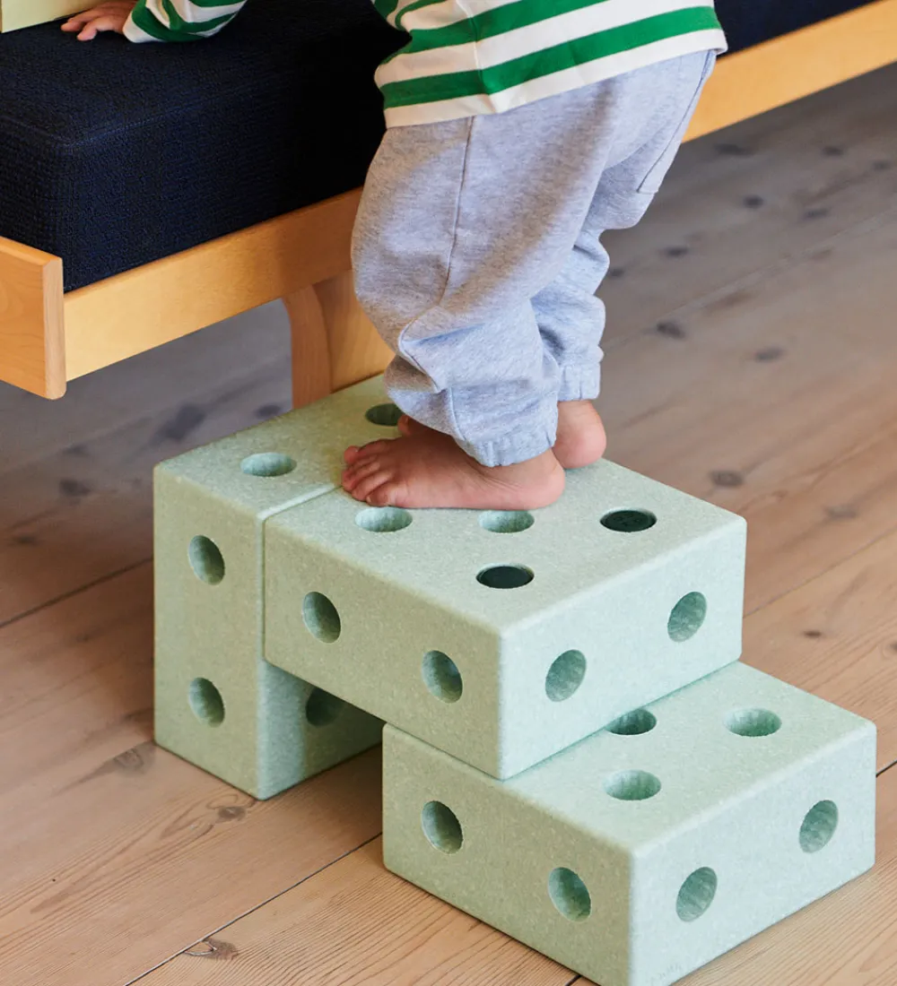 Motorisk Legetøj|Gåvogne-MODU Gåvogn - 3-i-1 - 48x27x44 cm - Ocean Mint/Forest Green