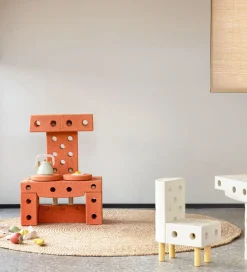 MODU Motorisk Legetøj|Tumlemøbler*Klods Base - 50x30x10 cm - Burnt Orange