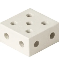 Tumledyr|Motorisk Legetøj-MODU Klods Firkant - 20x20x10 cm - Sand Grey