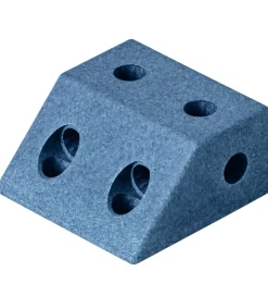 MODU Motorisk Legetøj|Tumlemøbler*Klods Vinkel - 20x20x10 cm - Deep Blue