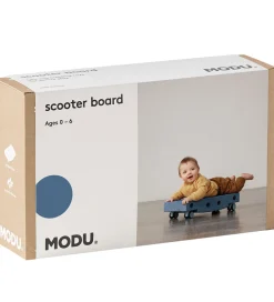 Tumledyr|Motorisk Legetøj-MODU Rullebræt - 5 Dele - Deep Blue/Sky Blue