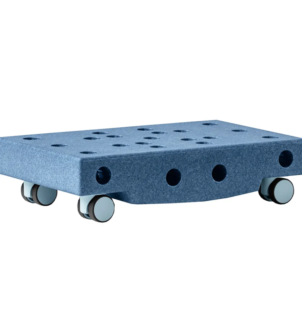 Tumledyr|Motorisk Legetøj-MODU Rullebræt - 5 Dele - Deep Blue/Sky Blue