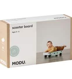 Tumledyr|Motorisk Legetøj-MODU Rullebræt - 5 Dele - 50x30x12 cm - Ocean Mint/Forest Green