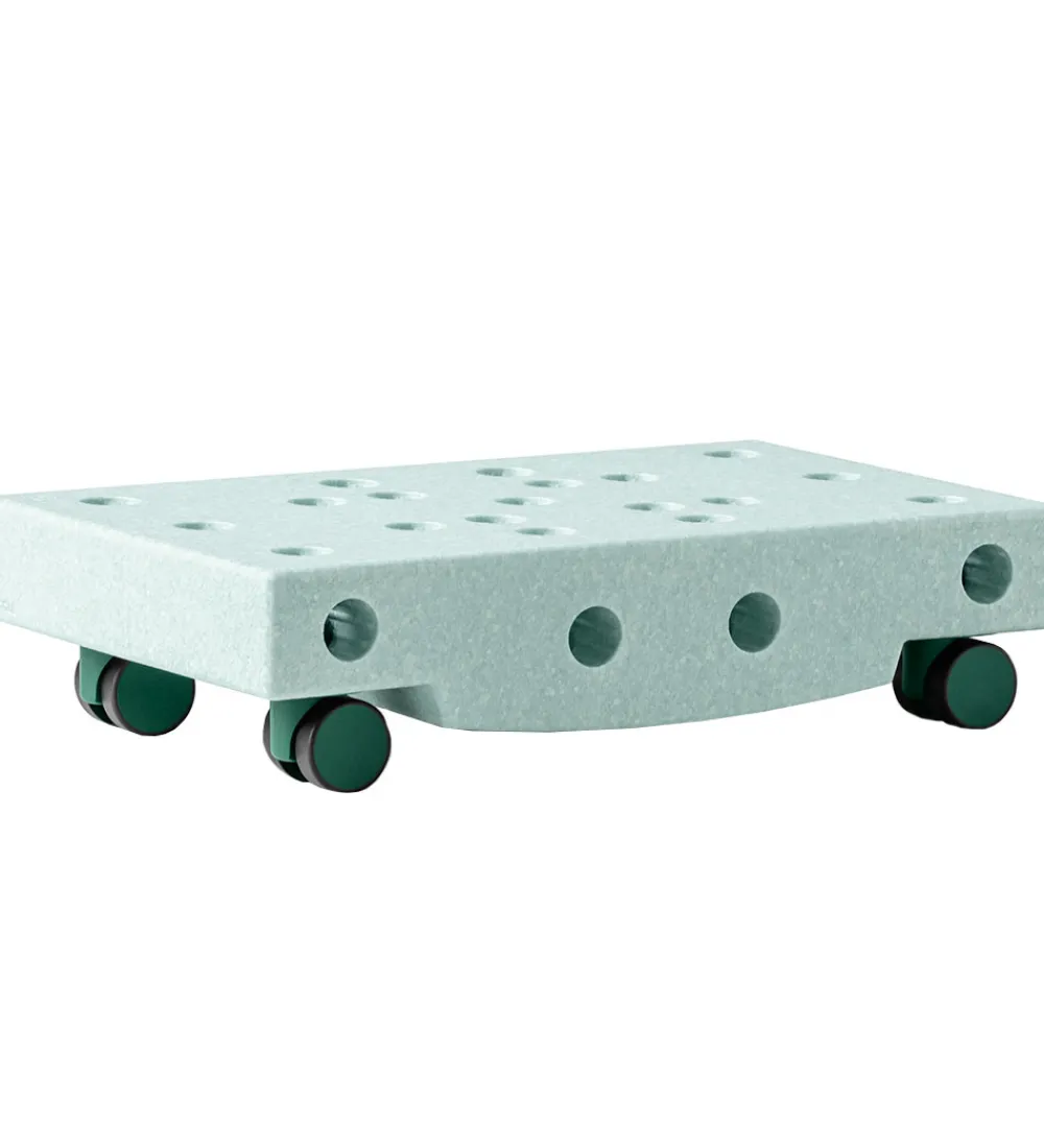 Tumledyr|Motorisk Legetøj-MODU Rullebræt - 5 Dele - 50x30x12 cm - Ocean Mint/Forest Green