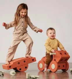 MODU Motorisk Legetøj|Tumlemøbler*Samlepinde - 8 stk - Dusty Green