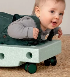 Motorisk Legetøj|Tumlemøbler-MODU 4x Swirly Wheels - 4-pak - Dusty Green