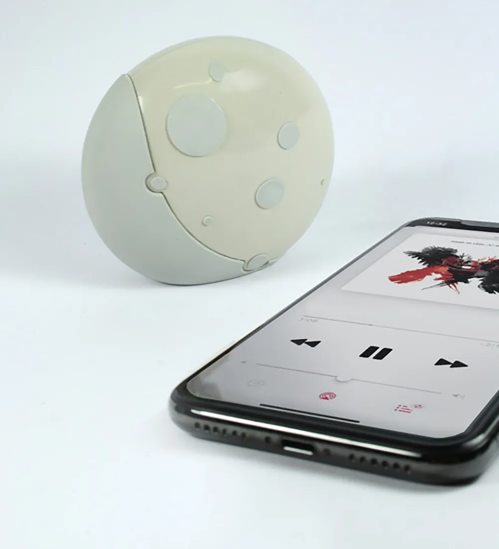 Moji Power Højtalere*Højtaler - Bluetooth - Moon