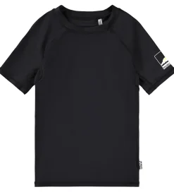 Badetøj-Molo Badebluse - UV50+ - Neptune - Black