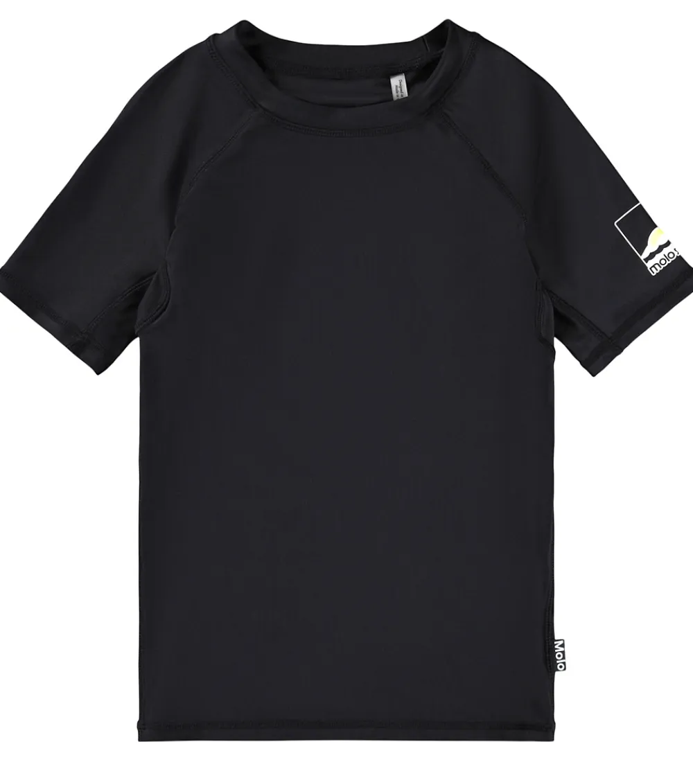 Badetøj-Molo Badebluse - UV50+ - Neptune - Black