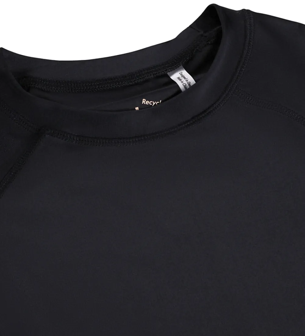 Badetøj-Molo Badebluse - UV50+ - Neptune - Black