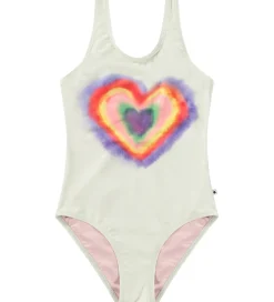 Badetøj-Molo Badedragt - UV50+ - Nika - Rainbow Heart