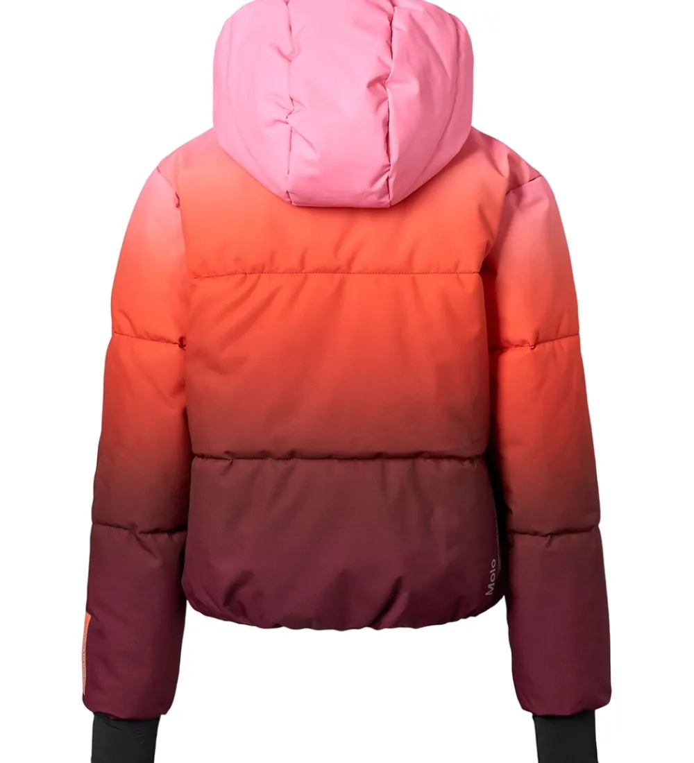 Overgangsjakker|Dunjakker Og Dynejakker-Molo Dynejakke - Hansine Pro - Fiery Red