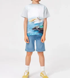 Shorts Og Knickers-Molo Shorts - Denim - Ali - Soft Denim Blue