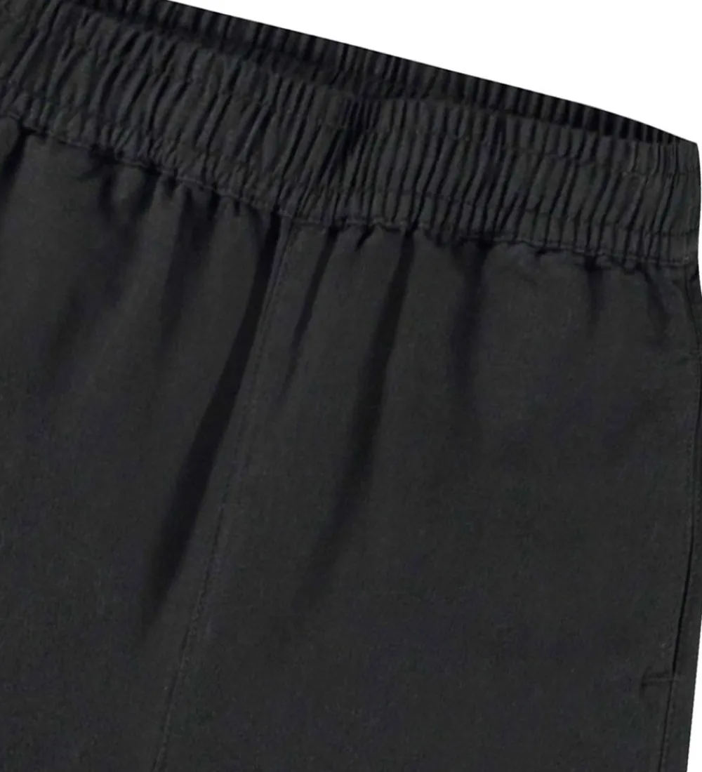 Shorts Og Knickers-Molo Shorts - Hør - Amal - Sort
