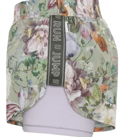 Molo Gymnastiktøj*Shorts - Omari - Green Botanic