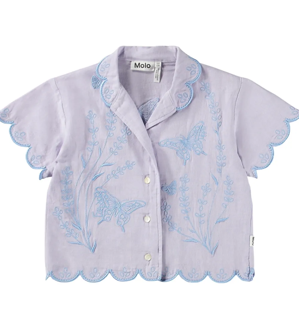 Molo Skjorter*Skjorte - Rosalle - Pastel Lilac