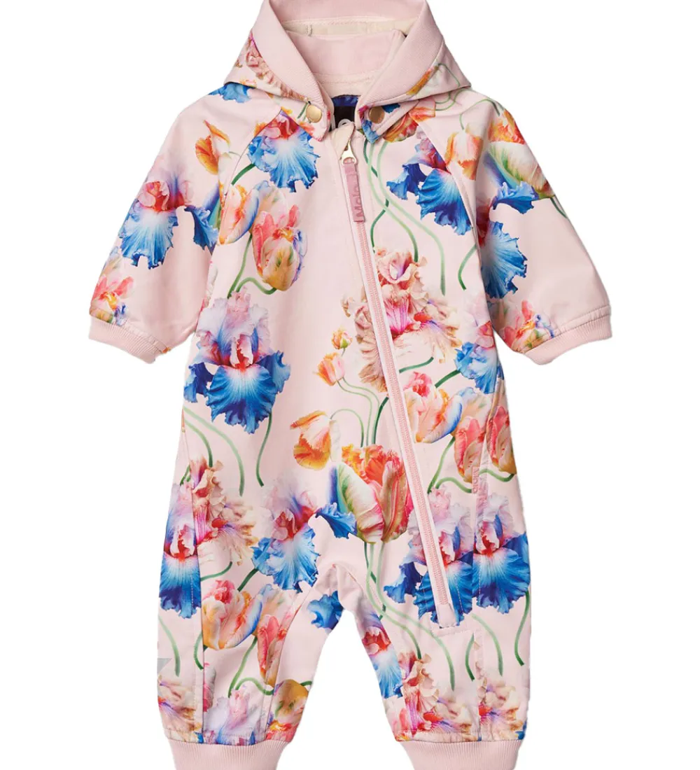 Molo Softshell*Softshelldragt m. Fleece - Hill - Tulip Pink