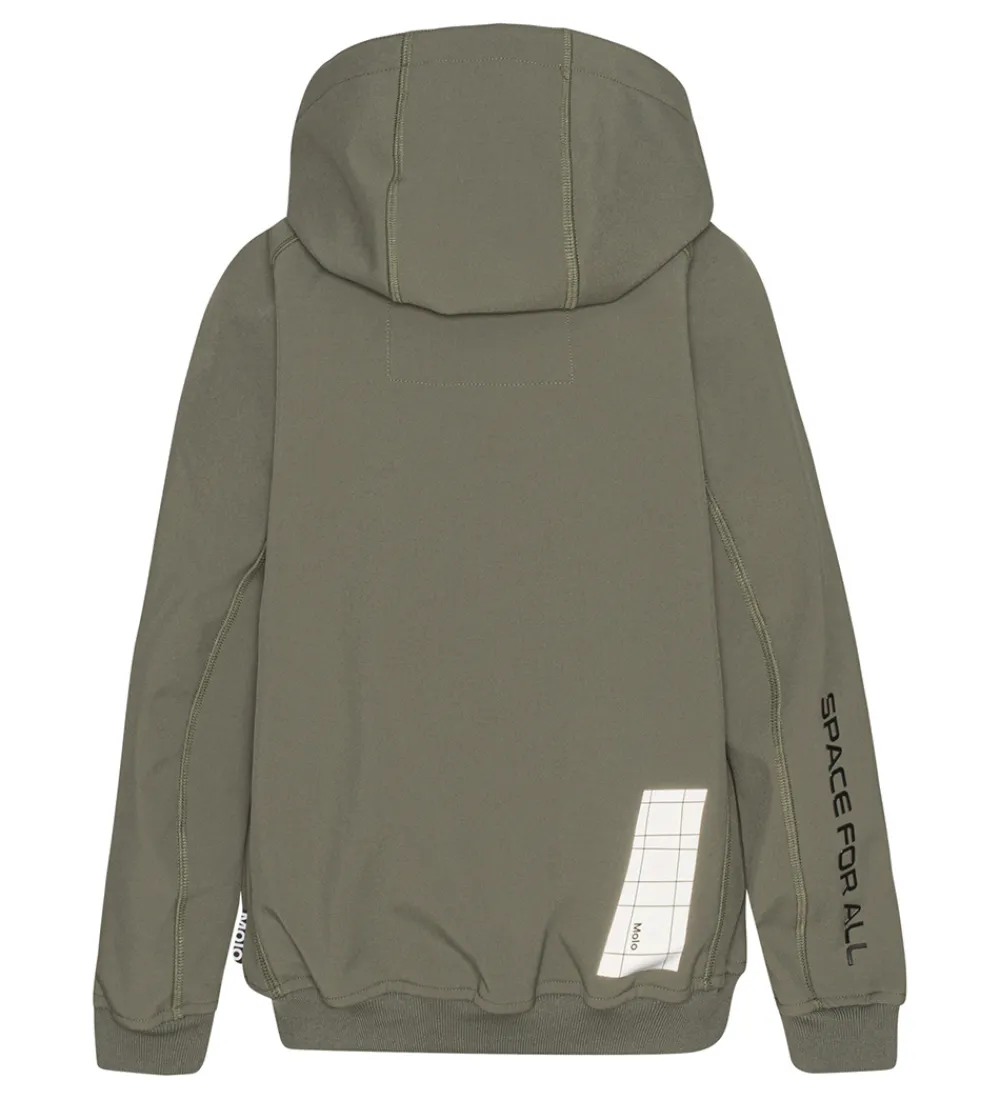Molo Softshell*Softshelljakke - Cloudy - Dusty Green