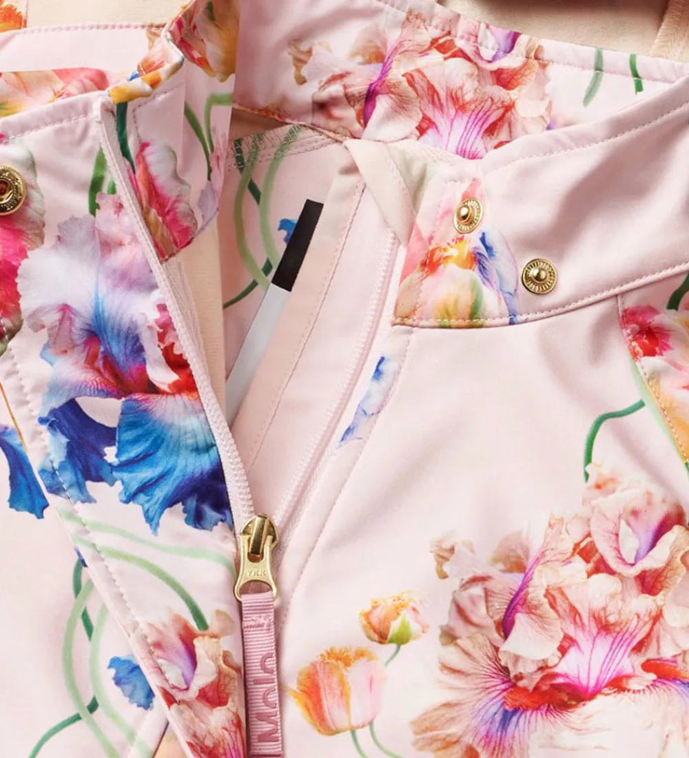 Molo Softshell*Softshelljakke m. Fleece - Hillary - Tulip Pink