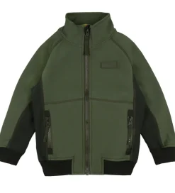 Molo Softshell*Softshelljakke m. Fleece - Cloudy - Forest Block