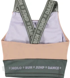 Molo Gymnastiktøj*Træningstop - Oliva - Rose Mist Bock