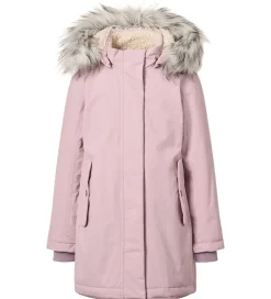 Molo Vinterjakker*Vinterfrakke - Peace - Blue Pink m. Imiteret Pels
